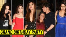 Shahrukh Khan, Bipasha Basu, Shilpa Shetty At Rohini Iyer's Grand Birthday Bash