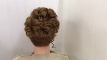 3 Beautiful Hairstyles with puff  Easy Wedding Hairstyles