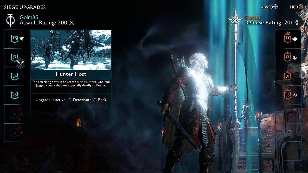 La Terra di Mezzo: L'Ombra della Guerra - Gameplay - Modalità Conquista