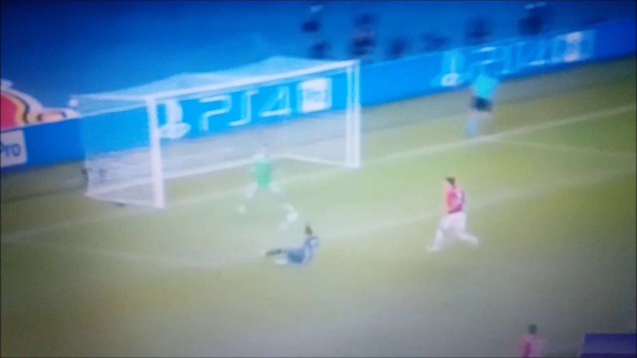 casemiro amazing goal vs manchester united super cup final 8/8/2017