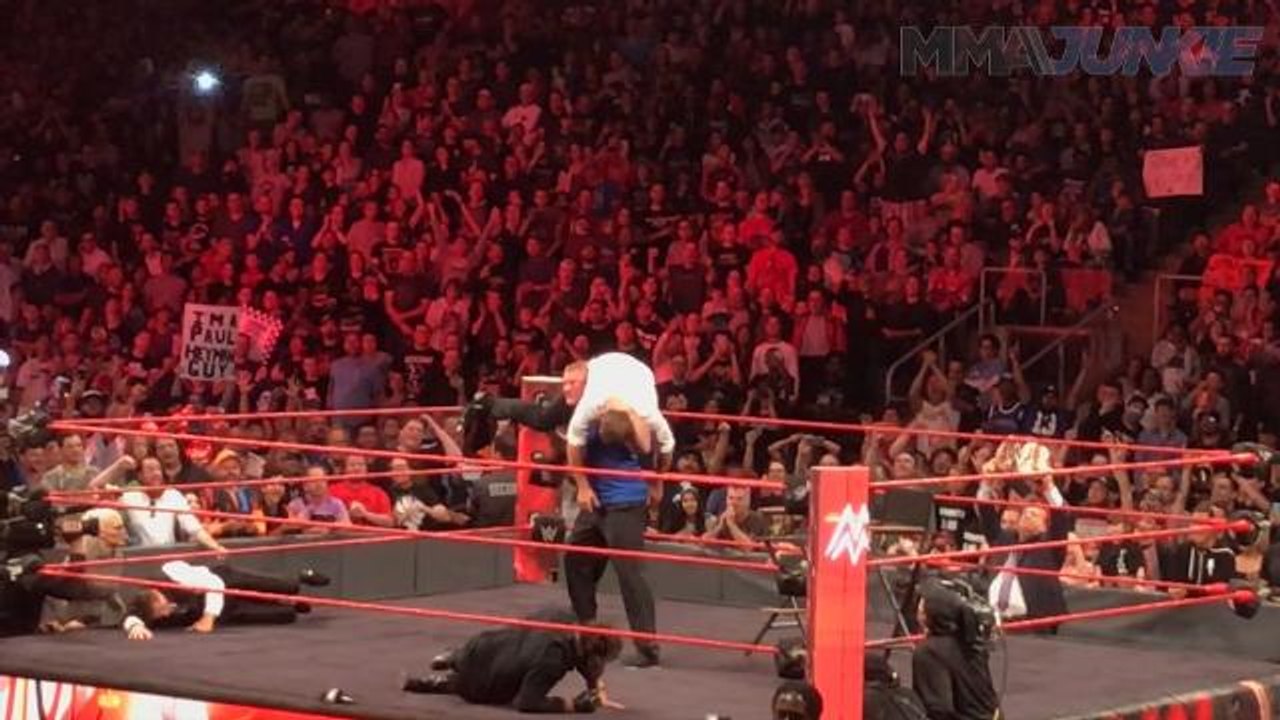 Is this what Jon Jones can expect from Brock Lesnar if they fight?