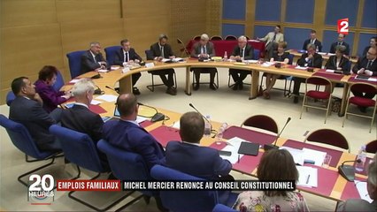 Emplois fictifs présumés : Michel Mercier renonce au Conseil constitutionnel