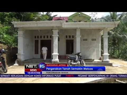 Pergerakan Tanah di Trenggalek Kian Mengkhawatirkan - NET 16