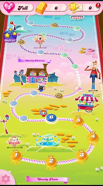 Candy Crush Saga Level 6