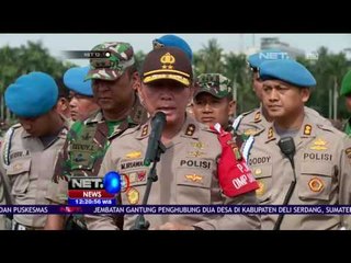 Polda Metro Jaya Pimpin Apel Persiapan Pengamanan Aksi 212 - NET 12