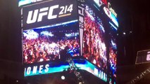 UFC 214 live tunnel walkout Jon 'Bones' Jones Anaheim Cali Honda Center He's back