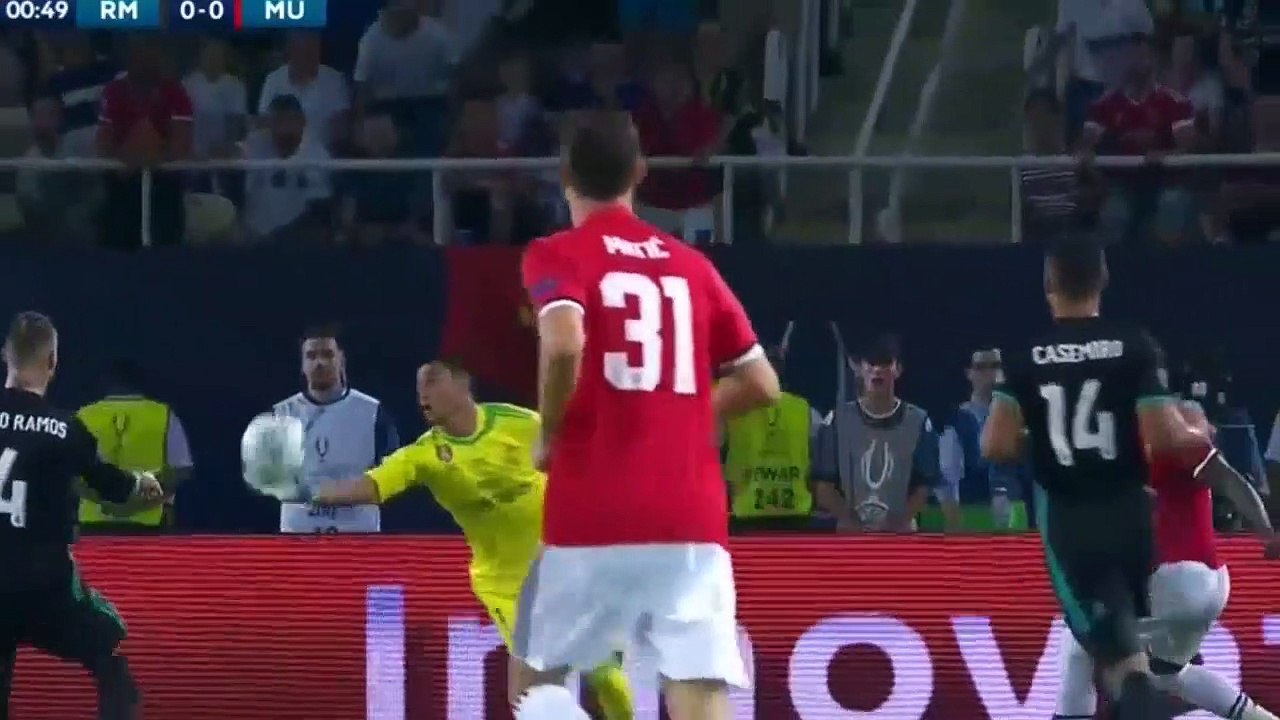 Real Madrid VS Manchester United 2-1 - All Goals & Extended highlights - 08.08.2017 ᴴᴰ