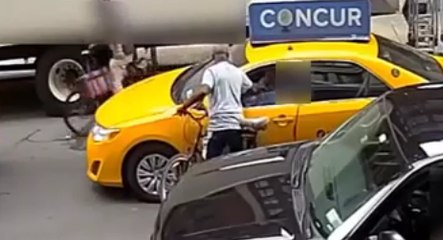 NYPD Seeks Bicycle Bandit Who Robs Cabs