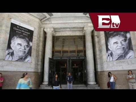 Cenizas de García Márquez llegan a Bellas Artes / Homenaje a Gabo