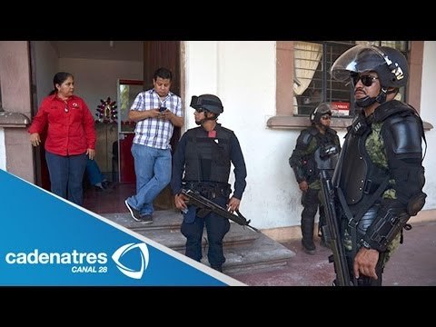 Ejército y Policía Federal asumen seguridad en Apatzingán, Michoacán; desarman a agentes