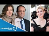 François Hollande, presidente de Francia, le es infiel a su esposa y mantiene relación con actriz