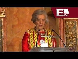 Elena Poniatowska agradece Premio Cervantes con discurso / Excélsior informa