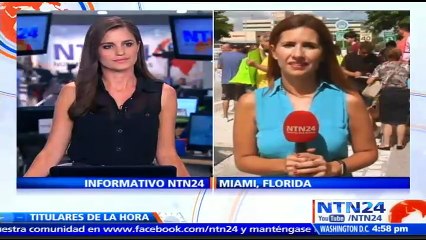 Decenas de manifestantes exigieron a legisladores de la Florida que no respalden presupuesto del presidente Trump
