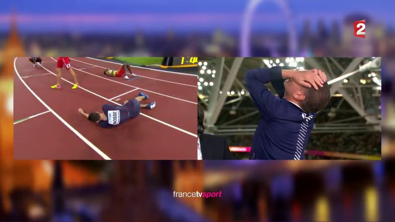 La course de Pierre-Ambroise Bosse vue de son entraineur, en larmes !