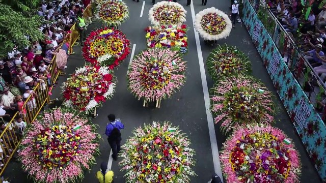 Le Festival des Fleurs de Medellin célèbre 60 ans de tradition