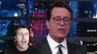 Stephen Colbert Trump Joke Backfires Then He Scolds Audience