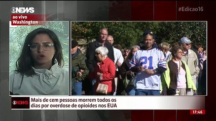 EUA enfrentam grave crise relacionada ao uso de opioides