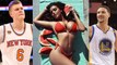 Klay Thompson Commits BOOTY BURGLARY on Kristaps Porzingis' Instagram Model Crush