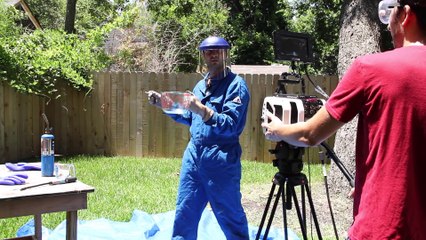 Glass Explosion at 343,000FPS! - The Slow Mo Guys