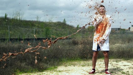 Home-Made Goop Cannon - The Slow Mo Guys