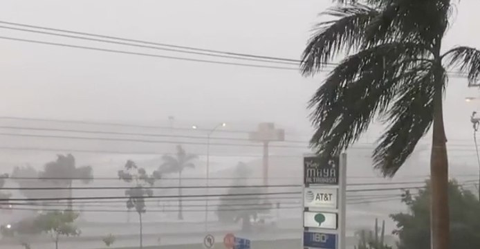 Tropical Storm Franklin Passes Through Mexico's Yucatan Peninsula