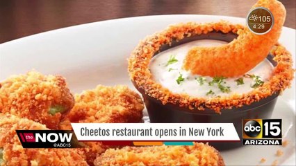 Cheetos restaurant opens up in New York