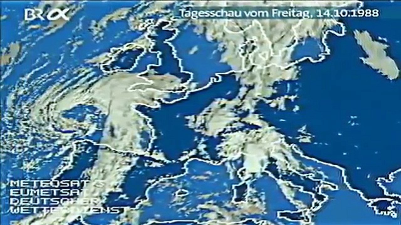 Chemtrails gab´s früher nie im Wetterbericht