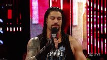 Roman Reigns apologizes to Rusev: Raw, Aug. 15, 2016