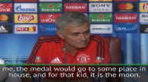 'For that kid, it is the moon' - Mourinho on giving Super Cup medal to Man Utd fan