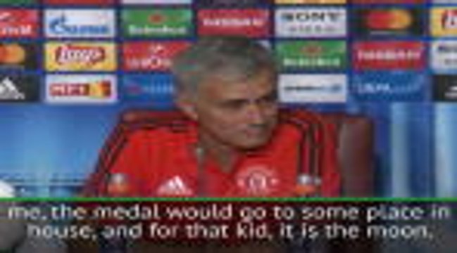 'For that kid, it is the moon' - Mourinho on giving Super Cup medal to Man Utd fan