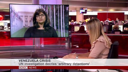 UN warns Venezuela over 'use of excessive force' - BBC News