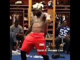Odell Beckham Jr Goes Crazy In The Giants Locker Room