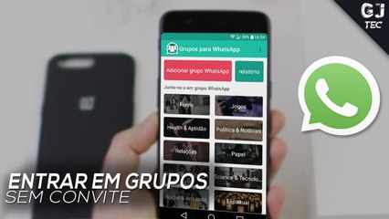 Como entrar em grupos do WhatsApp | SEM TER CONVITE