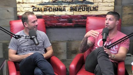 The Fighter and The Kid Brendan Schaub Scares Andy Dick