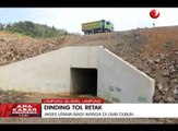 Dinding Beton Tol Retak, Warga Khawatir