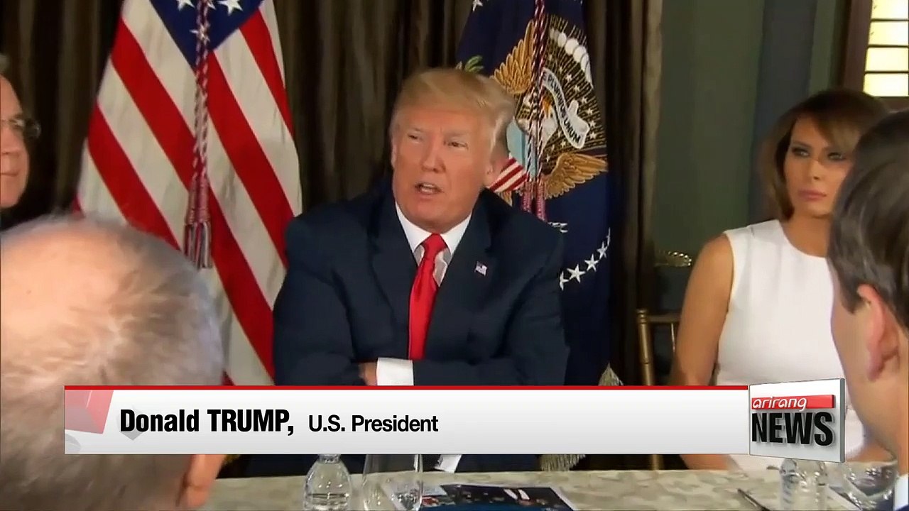 Trump warns North Korea will be met with "fire and fury" if it threatens U.S