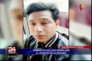 SMP: Hallan cadáver de joven apuñalado en su vivienda