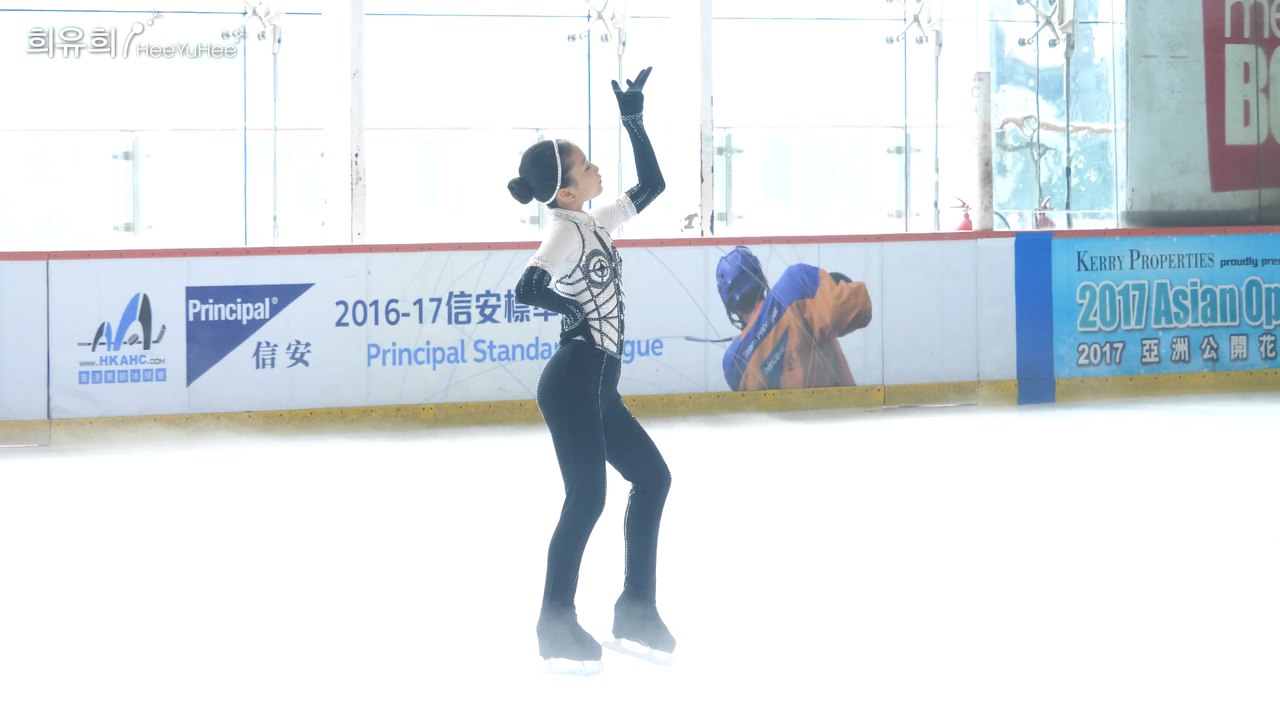 [2017.08.03] 2017 Asian Trophy (DAY2) Basic Novice B Girls 최현수 Hyun Soo CHOI FS (KOR) [4K 60p]