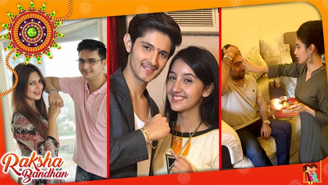 TV Celebs RAKSHABANDHAN Celebration 2017 | Divyanka Tripathi, Mouni Roy, Rohan Mehra