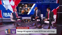 George Hill And Zach Randolph Agree To Sign With Kings | SportsCenter | ESPN