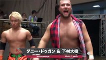 Daiki Shimomura & Danny Duggan vs. Kouki Iwasaki & Tomomitsu Matsunaga - DDT BLACK OUT Presents King of DDT (2017) - Final Round