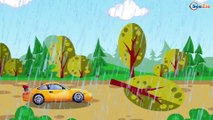 Voiture de Police pour enfants - Dessin animé pour les bébés - Vidéo Éducative de Voitures