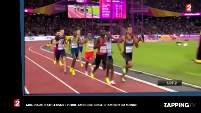 Mondiaux d'athlétisme : Pierre-Ambroise Bosse champion du monde, médaille de bronze pour Renaud Lavillenie (vidéo)