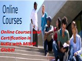 Support Online Courses and Certification in India with MIBM Global