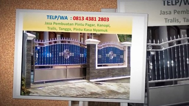 CALL/WA: 0813 4381 2803 Pagar stainless surabaya
