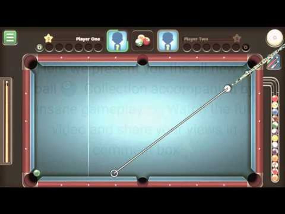 8Ball pool Trickshots-Trickshots and insane gameplay by Talented Gamer-Must Watch*Wait for gameplay*