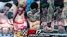 The Evolution Of CM Punks G.T.S ( Smackdown vs RAW 2008 To WWE 2K15 )