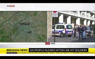 Une voiture fonce sur des militaires de l'opération Sentinelle à Levallois-Perret - 6 blessés dont 2 sérieusement