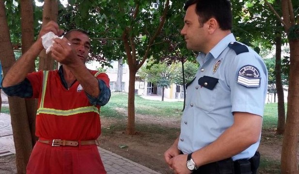 Temizlik görevlisi temizlik yaptığı için dayak yedi