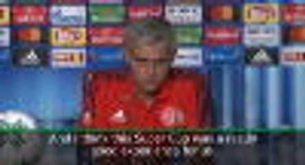 Super Cup loss a 'positive experience' for Man United - Mourinho